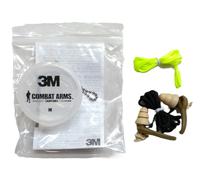 Tappi Per Le Orecchie Militari Britannici 3M Combat Arms In Custodia MED NUOVI