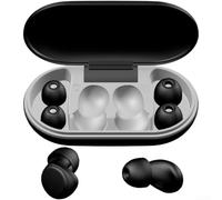 Tappi per le orecchie modellabili in silicone, 36 dB, con blocco del rumore, stucco morbido per dormire, russare, volare, nuotare, pressione regolabile, vestibilità comoda (nero)