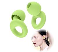 Tappi per le orecchie per riduzione del rumore, 1 paio, super morbidi, riutilizzabili, protezione dell'udito in silicone flessibile, sollievo dal rumore quotidiano con discorso chiaro per incontri