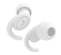 Tappi per le orecchie per studiare, colore bianco | Ergonomico, confortevole, efficace isolamento per chi dorme leggero, adatto per ambienti silenziosi