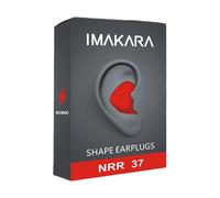 Tappi per le orecchie riutilizzabili ergonomici e confortevoli per la riduzione del rumore in morbido lattice, adatti per un sonno tranquillo e un ambiente tranquillo con cancellazione del rumore