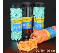 Tappi per le orecchie Tappi per le orecchie Riduzione del rumore Tappi per le orecchie Schiuma Oordopjes Slapen Sonno Anti Riduzione del rumore Cancellazione della musica Tappi per le orecchie