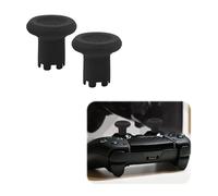 Tappi per levette rialzati compatibili con PS5 Elite DualSense Edge, coperture per joystick rialzate in PLA testurizzato per controller di gioco (nero)
