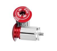 Tappi per manubrio 1 coppia di tappi per manubrio in lega di alluminio | Manopole per manubrio da ciclismo, tappi di espansione per manubrio per ciclismo su strada