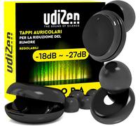 Tappi per Orecchie Antirumore per Viaggiare Dormire Studiare -18Db ~ -27Db Udize