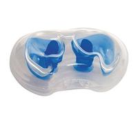 Tappi per orecchie da nuoto in silicone blu tyr