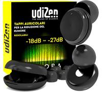 Tappi per Orecchie per Viaggiare Dormire Studiare -18Db ~ -27Db Antirumore Udize