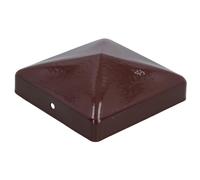 Tappi per pali recinzione in metallo 75 mm o 100 mm copertura protettiva...