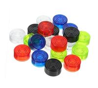 Tappi per Pedale Chitarra Elettrica 20 Pezzi Abs Multicolore | Copertura Protettiva Robusta, Installazione Semplice, Set da 20 Pezzi per Pedaliera e Accessori