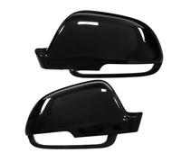 Tappi Per Retrovisore Compatibile Con Skoda Per Octavia Per MK2 1Z 2009 2010 2011 2012 2013 Nero Lucido Per Copri Specchietti Retrovisori 3T0857537 3T0857538