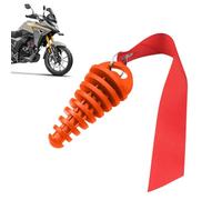 Tappi per scarico - uniiversal per dirtbike, moto, connettore per lavaggio motore a 2 tempi con rimozione da streamer, pulizia silenziatore e memoria