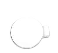 Tappi per Serbatoio Carburante per Auto VW Passat B7 2012-2015 Coperchio dello sportello del Serbatoio del Carburante Tappo a Conchiglia 3AD809857 Gru (Bianco)