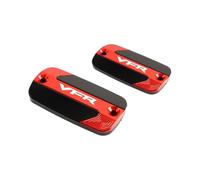 Tappi Per Serbatoio Del Liquido Dei Freni E Della Frizione CNC Per Moto Adatti Per VFR 800 VFR800F Tappo Liquido Freni Moto(Red 2)