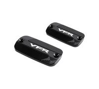 Tappi Per Serbatoio Del Liquido Dei Freni E Della Frizione CNC Per Moto Adatti Per VFR 800 VFR800F Tappo Liquido Freni Moto(Black 2)