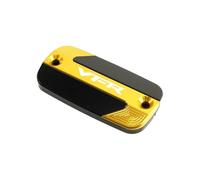 Tappi Per Serbatoio Del Liquido Dei Freni E Della Frizione CNC Per Moto Adatti Per VFR 800 VFR800F Tappo Liquido Freni Moto(Gold)