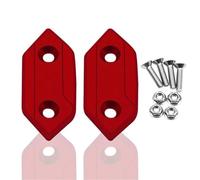 Tappi per specchietti Accessori Per Motociclette CNC Parabrezza Specchietto Retrovisore Coperchio Eliminatori Specchietti Per KAWASAKI ZX-10R ZX10R 2008 2009 2010(Red)