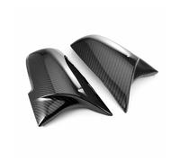 Tappi per Specchietti Bianco Per BMW Serie 1 2 3 4 Copri Specchietti Retrovisori Laterali ABS Nero Lucido/Look Carbonio(Carbon Look)