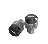 Tappi per specchietti Bullone Per Tappo Foro Specchio In Alluminio M10 Per Motocicletta Adatto Per BMW K1200S K1200 K 1200S 2003-2009 2008 2007 2006 2005(Grey)
