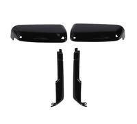 Tappi per specchietti da traino Nero lucido Resistente ai graffi Resistente al calore Resistente allo sbiadimento Coperchio dell'alloggiamento dello specchio a scatto per 2500HD