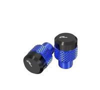 Tappi per specchietti Moto CNC In Lega Di Alluminio Specchietto Retrovisore Foro Accessori Copertura Per Suzuki GSF 250 600 600S 650 650S 650N 1200 1250 Bandit(Blue)