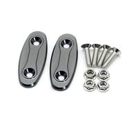 Tappi per specchietti Piastra Di Bloccaggio Per Moto, Copriforo Specchietto Retrovisore, Codice Telaio, Per Suzuki GSX-R 1000 GSXR1000 GSXR 2015 2016(Grey)