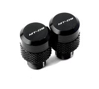 Tappi per specchietti Viti Per Tappi Fori Specchietti M10*1.25 Per Moto, Accessori Per Yamaha MT09 MT 09 FZ09 MT-09 2014 2015 2016 2017-2025(Black)