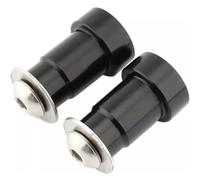 Tappi per spina per foro specchio da 1 pollice per bonneville thruxton America compatibile con le motociclette Hinckley Twins(Color Name: Black)