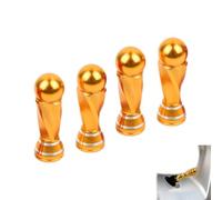 Tappi Per Stelo Della Valvola Dei Pneumatici, 4 Pezzi Coperture Trofeo Per La Protezione Dalla Polvere, Cappucci Per Valvole Per Autocarri, Per Automobili Camion Motocicli Biciclette E Veicoli SUV