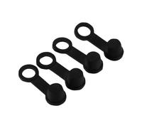 Tappi per Tappo di sfiato del Freno Keenso 8mm 4 Pezzi, Coperchio Antipolvere per Tappo del Grasso del di sfiato del Freno in Gomma Nera da 8 mm