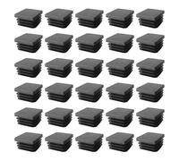 Tappi Per Tubi Quadrati In Plastica Da 30 Pezzi, Piedini In Plastica Per Mobili Da Giardino, Piedini Per Mobili Da Giardino, Tappi Per Tubi, Tappi Quadrati In Plastica