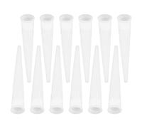 Tappi per ugelli in plastica da 50 pezzi Tappi per calafataggio bianco Tappi