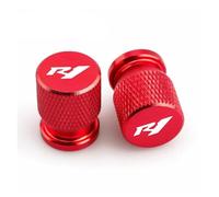 Tappi per valvole di motociclette Per YZFR1 YZF R1/R1M/R1S YZF-R1 2014-2024 Accessori Moto CNC In Alluminio Valvola Della Gomma Della Rotella Tappi Dello Stelo Copertura Ermetica(Red)