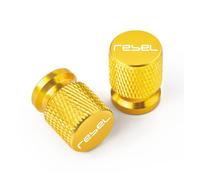 Tappi per valvole moto Per Hon@&da Rebel 300 Rebel 500 CMX Rebel300 Rebel500 Accessori 2 Pezzi Coprivalvola Per Valvola Pneumatico In Alluminio CNC Per Moto(Ww-3)