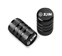 Tappi per valvole Moto per SYM MAXSYM 600i TL500 TL 500 DRG158 FNX150 Accessori Moto Tappi Copri Stelo Valvola Pneumatico in Alluminio CNC, 2 Pezzi(WW-1)