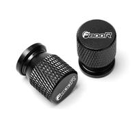 Tappi per valvole Per BMW F800R F 800 R 2009 2010 2011 2012 2013 2014 2015 2016 2017 2018 Moto CNC Veicolo Valvola Della Gomma Rotella Tappi Dello Stelo Coperture(Black)