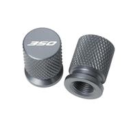 Tappi per valvole Per HONDA FORZA 350 FORZA350 NSS 2018 2019 2020 2021 2022 2023 Accessori Moto Di Alluminio CNC Valvola Della Gomma Porta Aria Stelo Tappi Copertura(Grey)