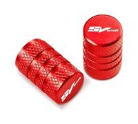 Tappi per valvole Per Suzuki SV650 SV 650 SV650S S 1999 2000 2001 2002 2003 2004 2005 2006 2007 2008 2009 Moto Coperchio Della Valvola Del Pneumatico Porta Aria Caps(Red)
