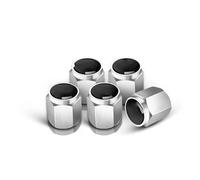 Tappi per valvole ruota Per Aston Per Martin DBS Superleggera DB5 DB9 One-77 Steli Delle Valvole Dei Pneumatici Per Auto Copri Stelo Ruota(5pc-black)