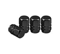Tappi per valvole ruota Per Suzuki Per Ignis Per Alto Splash DZire Valvola Della Ruota Auto Tappo Nucleo Dell'aria Pneumatico(C-Black)