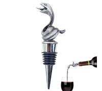 Tappi per vino per bottiglie di vino,Tappo per bottiglia di vino | Sigillante decorativo per bottiglie - Tappo per vino Tappo per bottiglia a forma di serpente Risparmio vino Tappi per vino Versatore