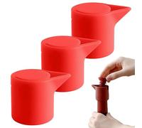 Tappi per vino per bottiglie | Salvatori di champagne ermetici, 3 tappi in silicone riutilizzabili per degustazioni, eventi e