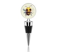 Tappi per vino sottovuoto divertente tappo per vino carino ape tappi per bottiglie di vino a tenuta stagna tappi per risparmiare pompa di vino tappi riutilizzabili sigillanti per bottiglie di vino per