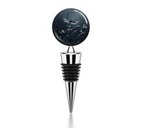 Tappi per vino sottovuoto divertente tappo per vino con silhouette di libellula tappi per bottiglie di vino a tenuta stagna tappi per risparmiare pompa di vino tappi riutilizzabili sigillanti per