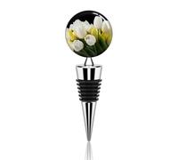 Tappi per vino sottovuoto divertente tappo per vino diversi fiori tappi per bottiglie di vino a tenuta stagna tappi per risparmiare pompa di vino tappi riutilizzabili sigillanti per bottiglie di vino