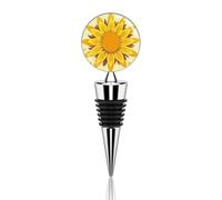 Tappi per vino sottovuoto divertente tappo per vino girasole bellezza tappi per bottiglie di vino a tenuta stagna tappi per risparmiare pompa di vino tappi riutilizzabili sigillanti per bottiglie di