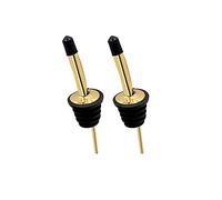 Tappi per vino, versatore, in acciaio inox, per vino, liquori, bottiglie e olio (20)