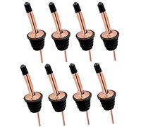 Tappi per vino, versatore, in acciaio inox, per vino, liquori, bottiglie e olio (28)