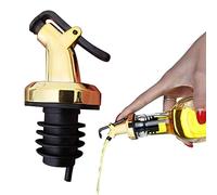 Tappi per vino, versatore, spruzzatore per olio d'oliva, bottiglie di aceto, tappo di chiusura, a prova di perdite, ugello in plastica per uso alimentare, dispenser per liquori, utensili da cucina