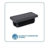 Tappi/Puntali plastica a lamelle rettangolari per tubi/mobili - PHS