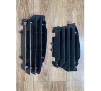 TAPPI RADIATORE (GRIGLIE - COMPLETE) KAWASAKI KX 450F '12-'15 NERO